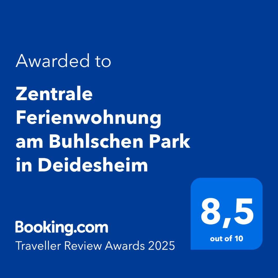 Zentrale Ferienwohnung Am Buhlschen Park In Deidesheim Zewnętrze zdjęcie